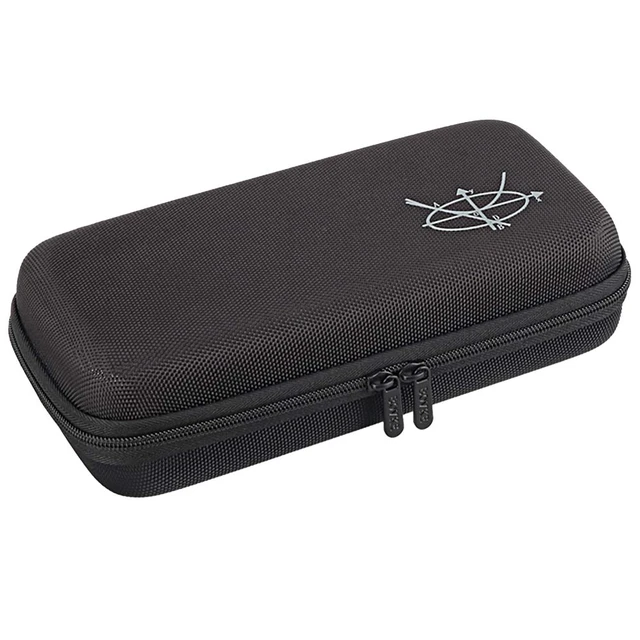 Alt view image 7 of 7 - Calculator Case for Texas Instruments TI-Nspire CX II CAS/CX II/CX CAS/CX Color Graphing Calculator and More - Extra Mesh Pocket for USB Cables and Other Accessories, Black