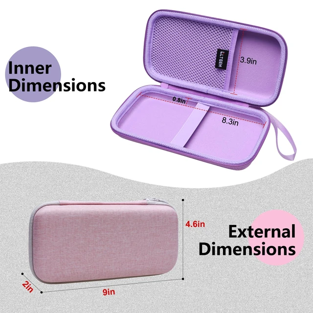 Alt view image 3 of 7 - Hard Case Compatible with Texas Instruments TI-84 Plus CE/TI-84 Plus/TI-84 Evo/TI-Nspire CX II CAS/TI-Nspire CX II/TI-83 Plus/TI-85 /TI-86 /TI30xs /TI36X Pro/TI 34 Color Graphing Calculator (Black)
