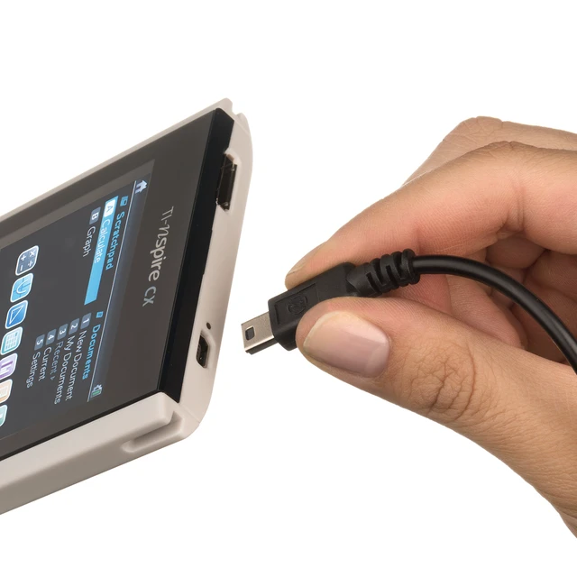 Alt view image 4 of 4 - 3in1 Rapid Speed Scientific Graphing Calculator Charger w/TI Connectivity Cable Capable USB for Texas Instruments TI 84 Plus C Silver Edition, 84 Plus CE, TI-Nspire CX CAS (UL Certified)