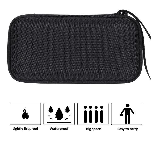 Alt view image 6 of 7 - Carrying Case for Texas Instruments TI-30Xa / TI BA II Plus/TI-30XIIS /TI-30XS MultiView/TI-36X Pro Engineering Scientific Calculator, Case Only (Black 2)