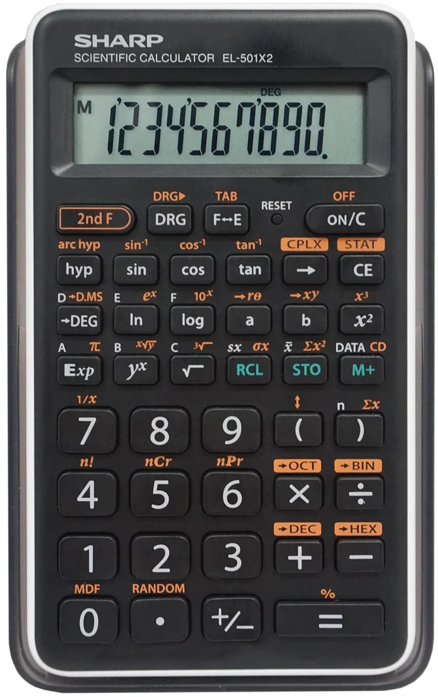 Main image of EL501X2BWH Engineering/Scientific Calculator