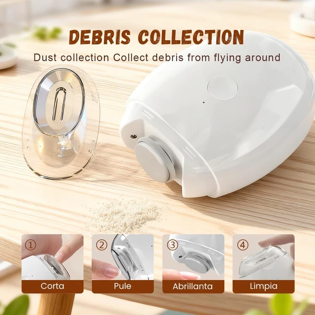 Alt view image 3 of 7 - Electric Nail Clippers, 2026 New Automatic Nail Clipper for Adults Seniors