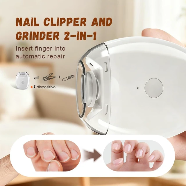 Alt view image 4 of 7 - Electric Nail Clippers, 2026 New Automatic Nail Clipper for Adults Seniors