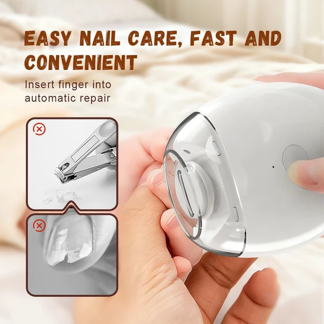 Alt view image 5 of 7 - Electric Nail Clippers, 2026 New Automatic Nail Clipper for Adults Seniors