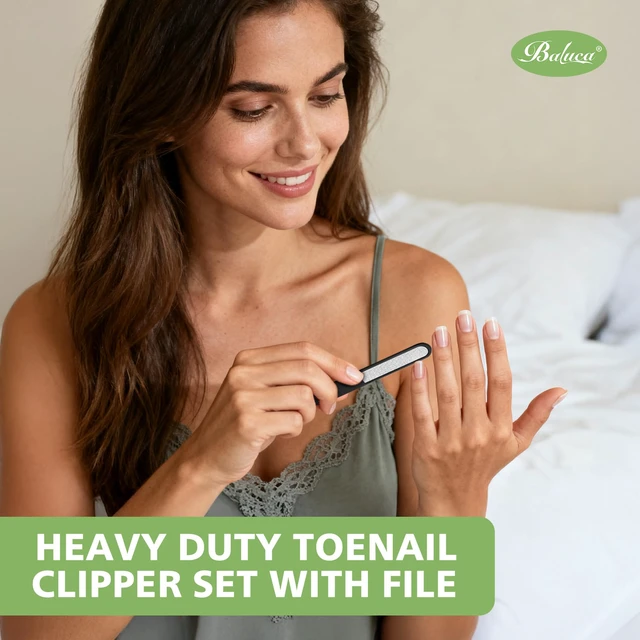 Alt view image 5 of 7 - Heavy Duty Toenail Clippers for Men & Seniors - Ultra Sharp Wide Jaw Nail Clipper for Thick & Ingrown Toenails, Long Handle Toe Nail Clipper for Seniors, Anti-Splash Design & Safety Lock