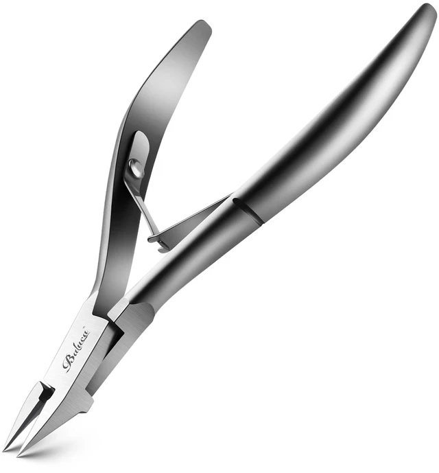 Main image of Toenail Clippers Straight Blade for Thick Toenails and Ingrown Nails, Professional Stainless Steel Fingernail Toenail Clippers Trimmers for Seniors, Men and Adult - Sliver