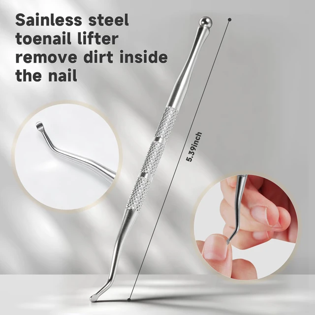 Alt view image 7 of 7 - HeavyDuty Toenail Clippers for Thick Toenails, Long Handle Toenail Clipper for Seniors, Ergonomic Non-Slip Grip, Large Toe Nail Cutter for Men & Women, Nail Trimmer with File & Cuticle Tool