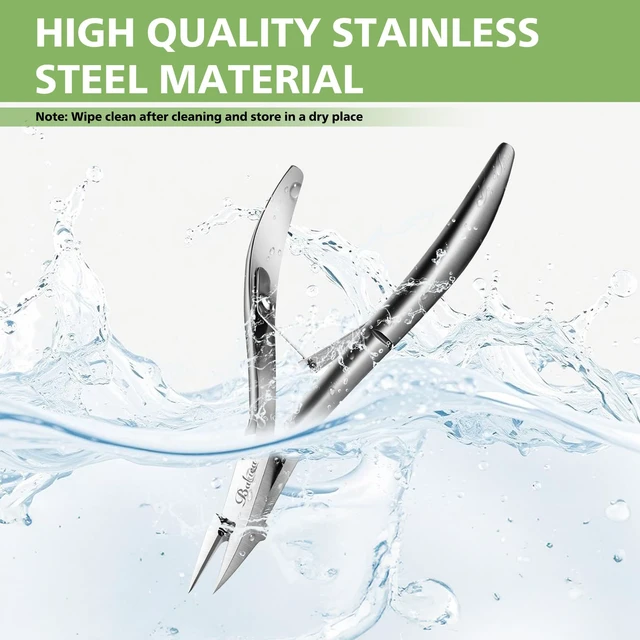 Alt view image 6 of 7 - Toenail Clippers Straight Blade for Thick Toenails and Ingrown Nails, Professional Stainless Steel Fingernail Toenail Clippers Trimmers for Seniors, Men and Adult - Sliver