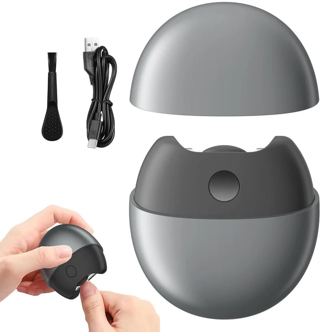Main image of Electric Nail Clipper,3 in 1 Automatic Electric Nail Clipper,2026 Upgraded USB-Rechargeable Nail Clipper with LED Light and Nail Scraps Storage,Portable,Safe for Adults,Seniors, Kids and Babies(Gray)