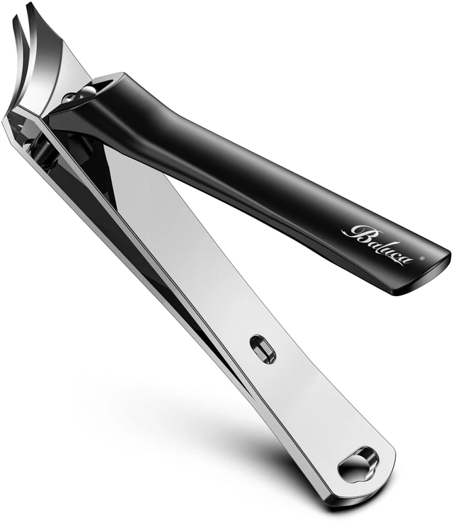 Main image of Slant Ingrown Nail Clipper for Thick Toenails and Ingrown Nails | Curved Toenail Clipper for Seniors and Men I Angled Toe Nail Cutter Fingernail Trimmer
