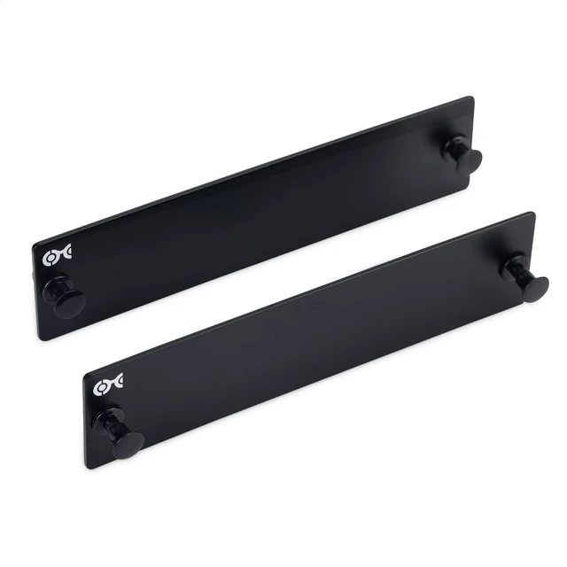 Main image of 2-Pack LGX Blanking Adapter Panel Cover Plate | Blank Plate, LGX Blank Cover, Blocks Unused Slots, 2-Pack, Black Panel