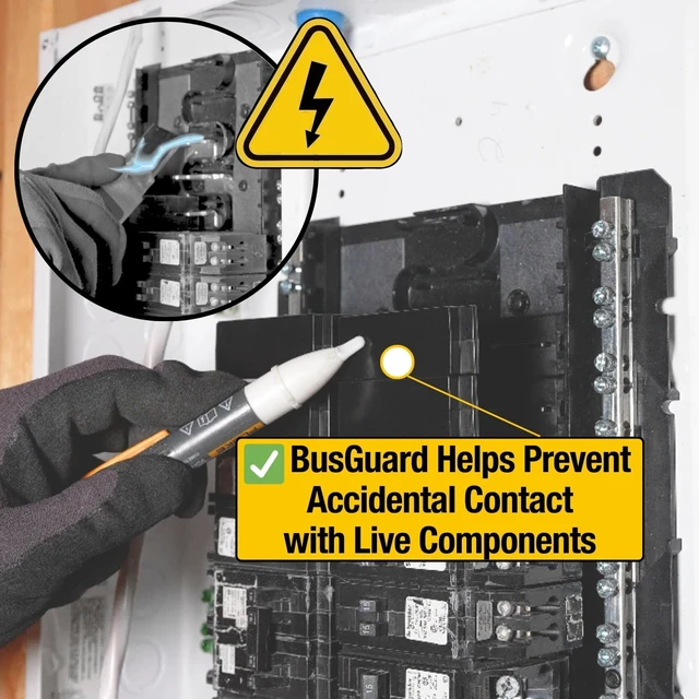 Alt view image 5 of 7 - BusGuard (5 Pack) Breaker Blank for Type THQL, BR, QP, HOM & CHOM - ETL Listed Panelboard Filler Plate, Electrical Panel Filler Plate, Breaker Cover (#79810)