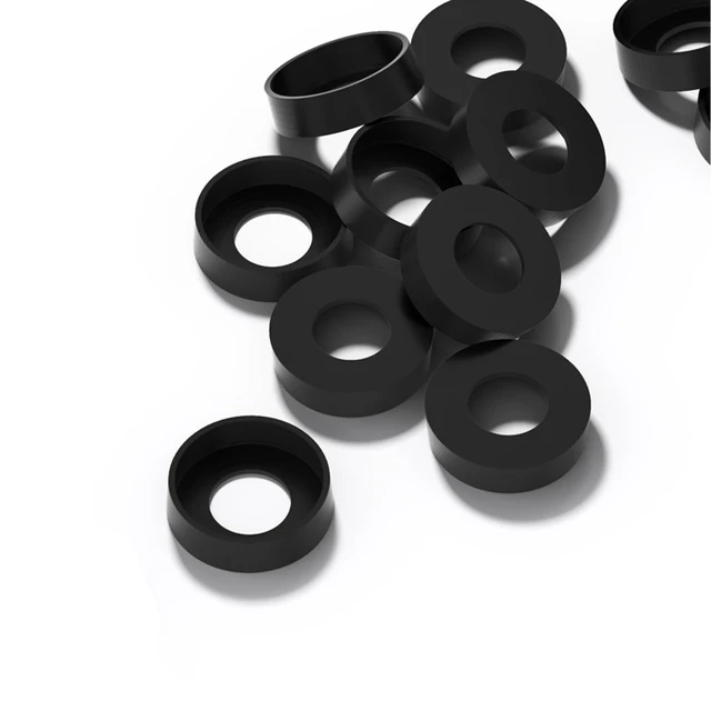Alt view image 6 of 6 - 60-Pack M6 x 16mm Screws and Cage Nuts for Server Rack Screws for Rack Shelf Cabinets Rack Mount 1U 2U 6U 12U M6 Rack Screw cage nut - Black