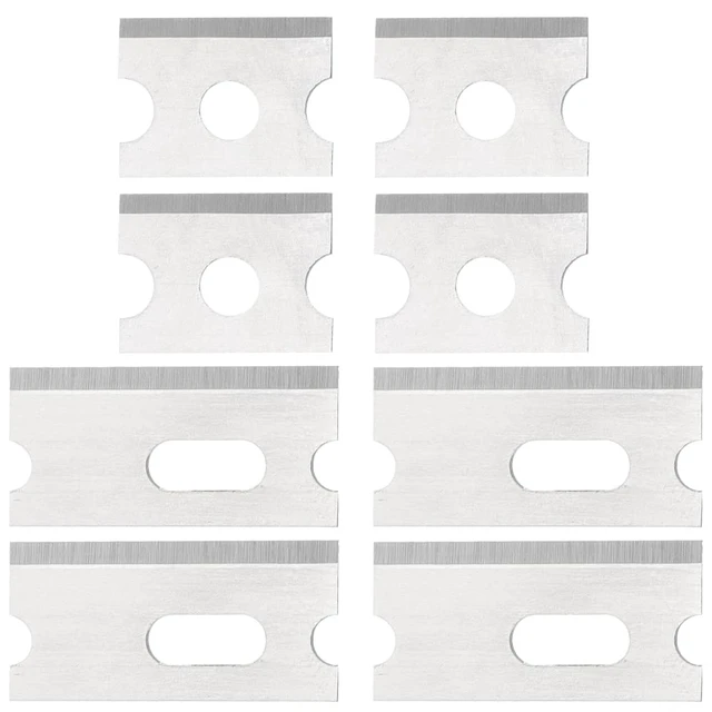 Alt view image 7 of 7 - 16 Pack Ethernet Crimper Blade Replacement with Cutting Base Crimping Blades Parts for RJ45 Crimp Tool Kit Pass Thru RJ45 Crimping Tool Ethernet Cable Strippers Pass Through Connectors