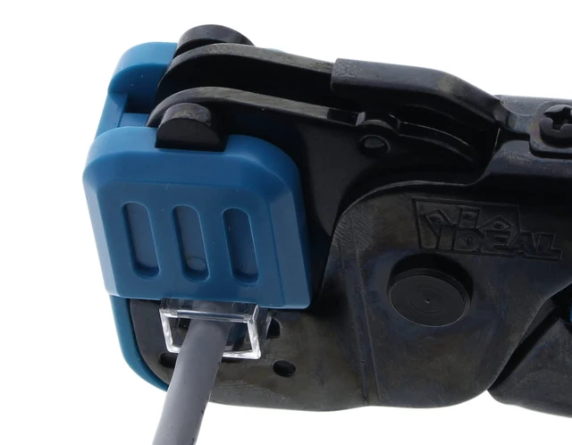 Alt view image 3 of 7 - Electrical 30-496 Telemaster Modular Plug Crimp Tool, Crimping Tool for CAT5e/6 RJ-45 (8P8C)/RJ-11/12 (6P6C/6P4C) Modular Plugs