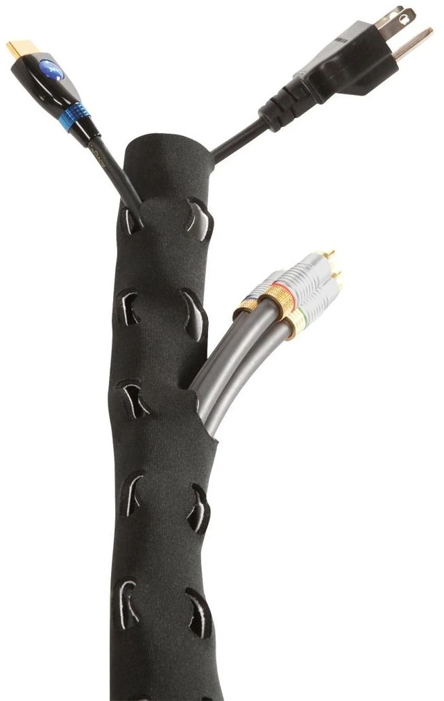 Main image of OECMS Neoprene Cable Management - Black/White