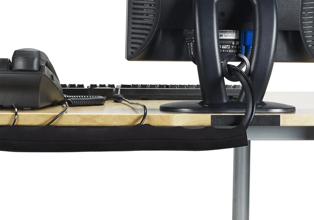 Alt view image 5 of 5 - OECMS Neoprene Cable Management - Black/White