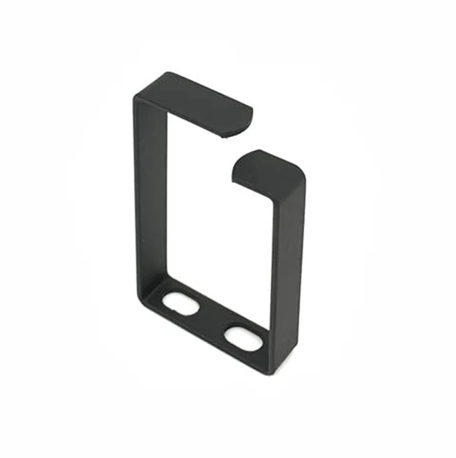 Alt view image 2 of 4 - 10 Pack Metallic Cable Manager Ring Network Rack Cable Management Ring Cable Management Hook for Network Patch Cables, Fiber Optic, Power Cords - Made in Taiwan