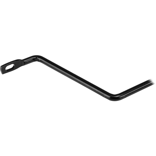 Alt view image 6 of 6 - 10-Pack Lacing Bar with 4in Offset for 19in Rack, Steel (CMLB104) | 10.2cm offset at 75 degrees, Server rack cable management, Network rack-mount cord organizer, Each 1/3 of 1U