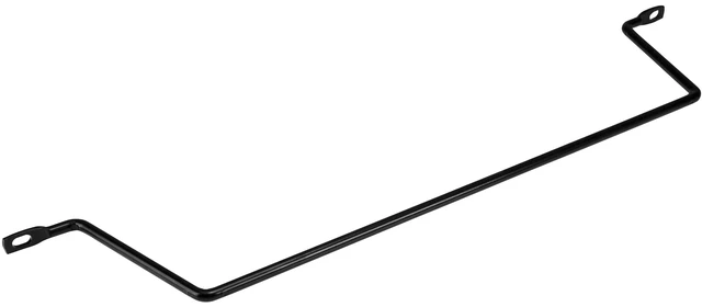 Main image of 10-Pack Lacing Bar with 4in Offset for 19in Rack, Steel (CMLB104) | 10.2cm offset at 75 degrees, Server rack cable management, Network rack-mount cord organizer, Each 1/3 of 1U