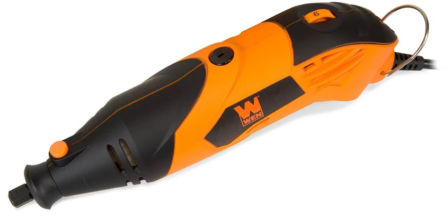 Alt view image 4 of 6 - 23114 1.4-Amp High-Powered Variable Speed Rotary Tool with Cutting Guide, LED Collar, 100+ Accessories, Carrying Case and Flex Shaft
