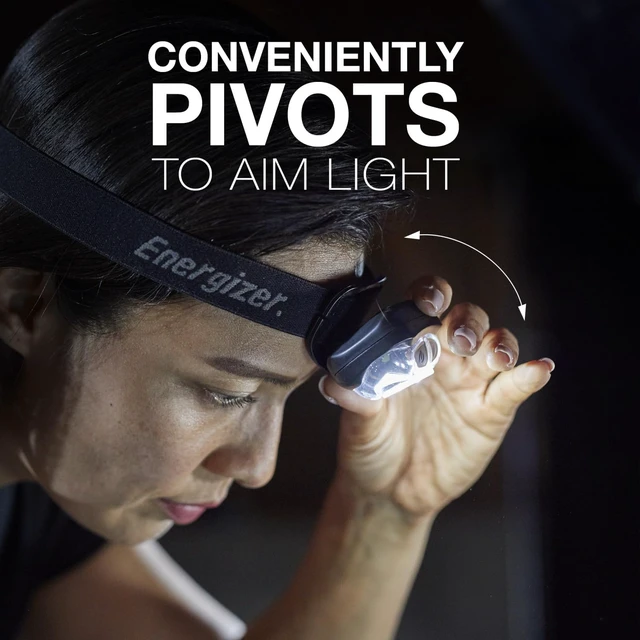 Alt view image 5 of 7 - PRO-400 Headlamp Rechargeable, IPX4 Water Resistant Rechargeable Headlamp, Ultra Bright Multiple Light Modes Head Lamp, Camping, Running, Outdoors, Emergency Light, USB Included