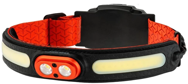 Main image of CurvBeam 600 Flex Headlamp, 600 Lumen, Lightweight & Balanced Fit | Wide Beam Spotlight & 180° Floodlight, Dual Power - Rechargeable & AAA Compatible, Water-Resistant, EDC, Hands-Free, Running