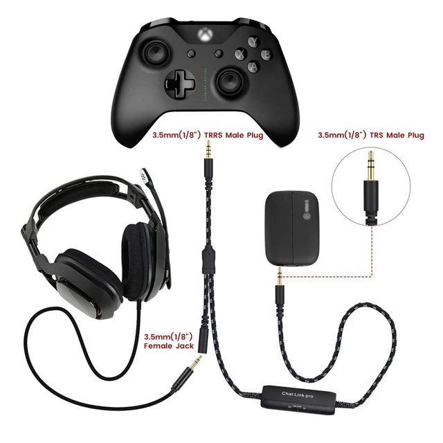 Alt view image 3 of 7 - HD60 S+ Chat Link Pro Cable for Elgato 4K S, 4K X, HD60 X Capture Card | Chat Adapter with in-line Isolator Compatible with Nintendo Switch, Xbox One, PS4 and PS5, 6.6ft Long
