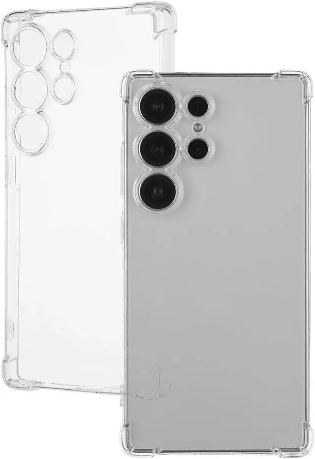 Main image of Case For Samsung Galaxy S25/S25+/S25Ultra/S25 FE Shockproof Soft TPU Clear Bumper Case Cover