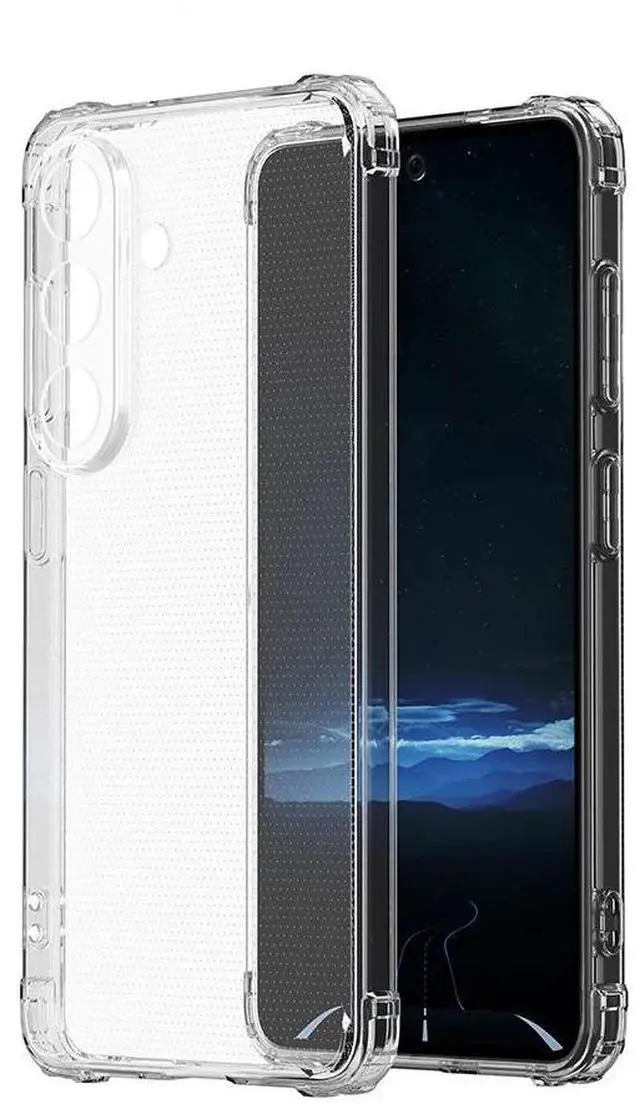 Alt view image 3 of 5 - For Samsung Galaxy S24 FE Case Shockproof Clear Anti Yellow Case Cover
