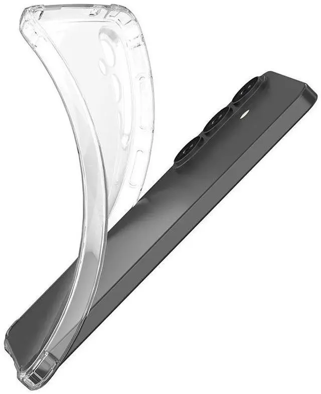 Alt view image 2 of 5 - For Samsung Galaxy S24 FE Case Shockproof Clear Anti Yellow Case Cover
