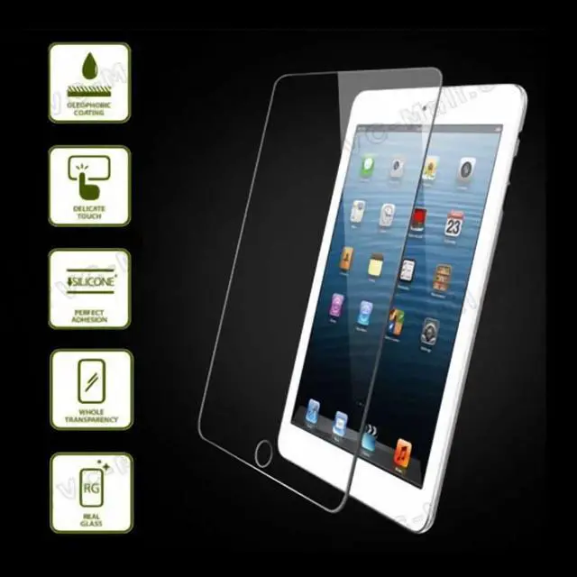 Alt view image 4 of 4 - For iPad Mini 4/Mini 5th ,9H Clear Tempered Glass Screen Protector