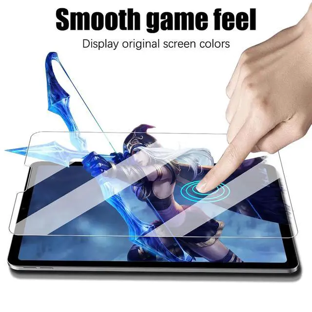 Alt view image 7 of 7 - For iPad Pro 11 inch 2022, 9H Clear Screen protector Tempered Glass,Scratch-Proof, Case friendly