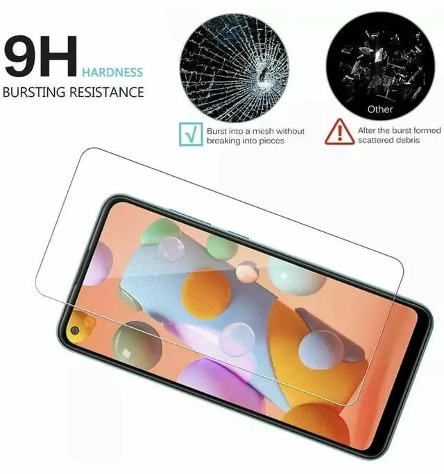 Alt view image 5 of 7 - 2 Pack For Samsung Galaxy A36 5G ,HD Clear 9H Tempered Glass Screen Protector,Case Friendly