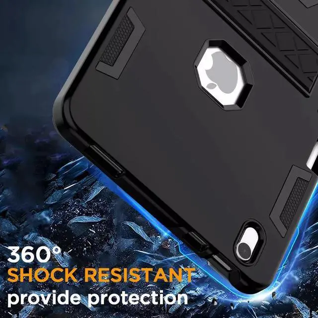 Alt view image 4 of 7 - For iPad Air 4th Gen 2020 / iPad Air 5th Gen 2022 10.9" Case Military Shockproof Heavy Duty Case