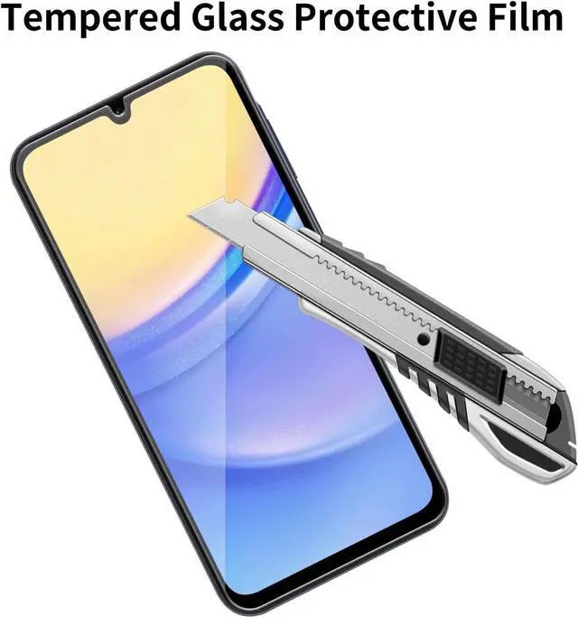Main image of For Samsung Galaxy A15 5G- Premium 9H Hardness Tempered Glass Screen Protector, Case Friendly