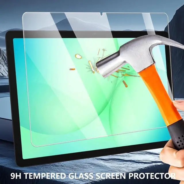 Main image of For Samsung Galaxy Tab A11+/A9 Plus, 9H Clear Tempered Glass Screen Protector