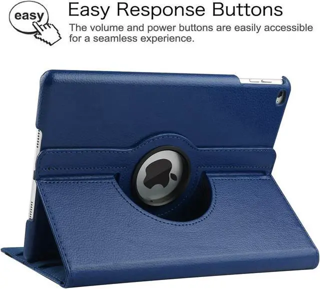 Alt view image 3 of 5 - Universal For Apple iPad Mini 1/mini 2/Mini 3 360 ° Rotating Leather Smart Case Stand Cover