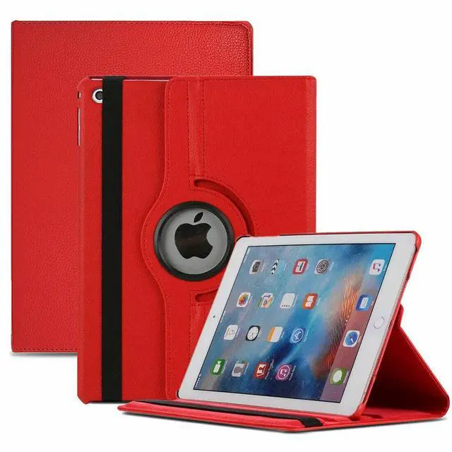Alt view image 2 of 4 - For Apple iPad 2/3/4 , Universal 360° Rotating Shockproof Leather Folio Smart Stand Case