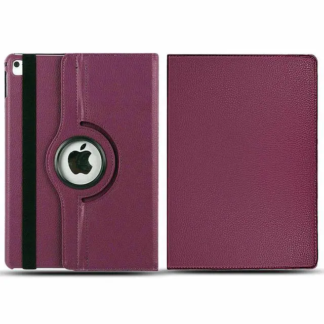 Alt view image 4 of 4 - For Apple iPad 2/3/4 , Universal 360° Rotating Shockproof Leather Folio Smart Stand Case