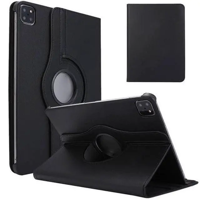 Alt view image 2 of 5 - Universal Case For iPad Air 5th/ Air 4th 10.9" 360 Rotating Leather Smart Stand Cover