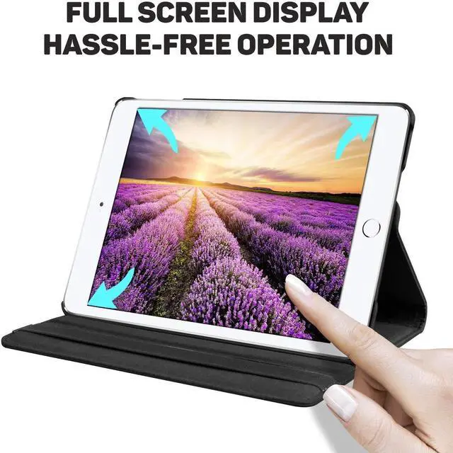 Alt view image 2 of 4 - For iPad 7/8th Gen 10.2 inch Case 360 Rotating Leather Smart Flip Stand Cover