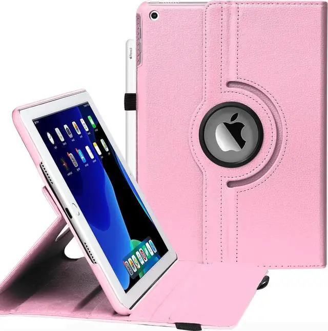 Main image of For Apple iPad (2022) 10.9" 10th Gen 360° Rotating Leather Smart Case Cover