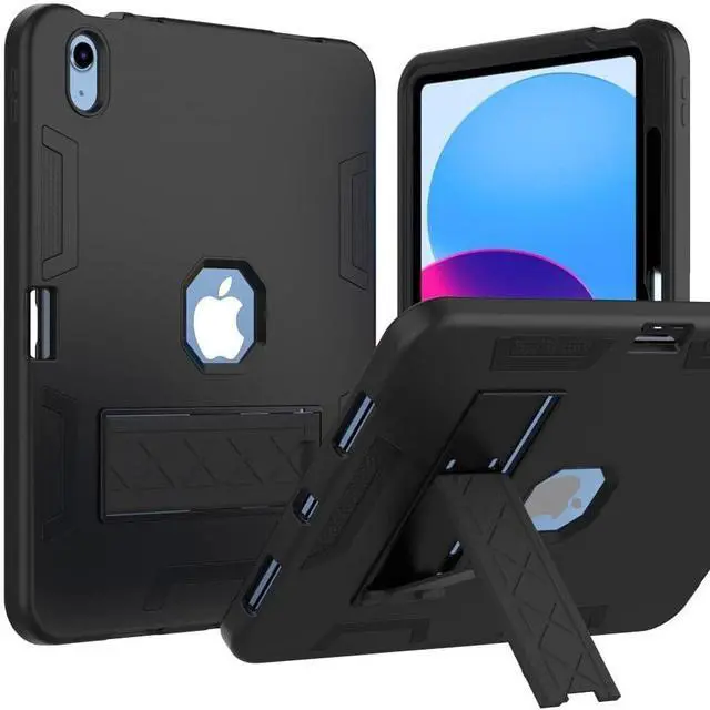 Main image of For Apple iPad A16 Case 11 inch 2025 Shockproof Military Heavy Duty Stand Cover