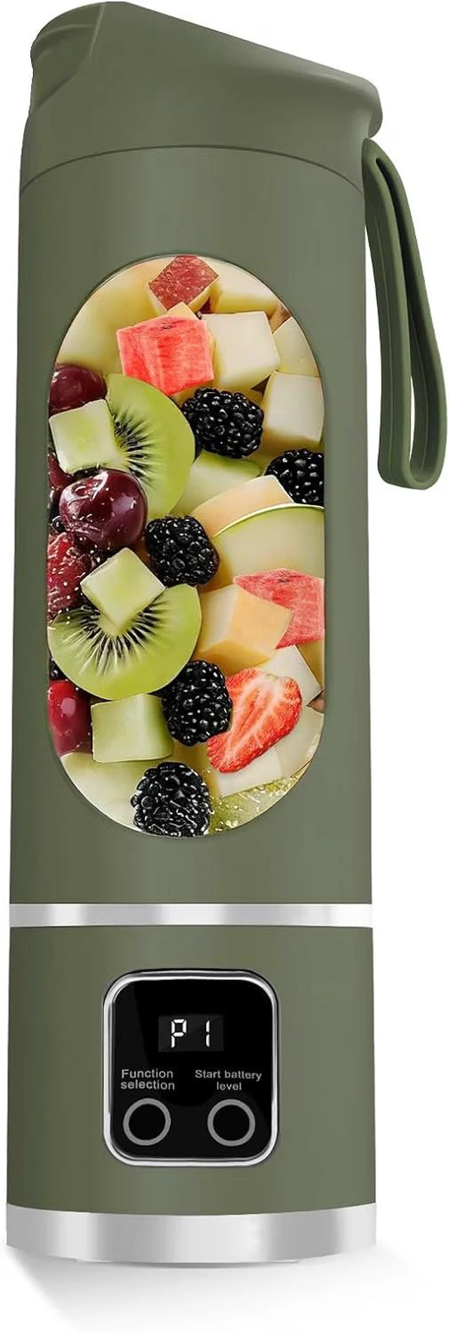 Main image of Portable Blender for Smoothies, 500ML USB Rechargeable Juicer Cup