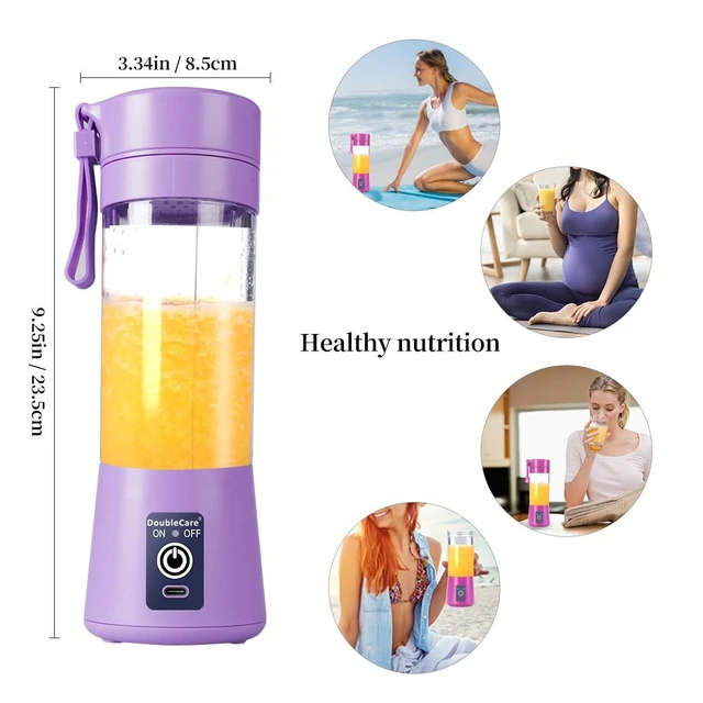 Alt view image 3 of 7 - Portable Blender, Electric USB Mini Juicer Blender For Shakes and Smoothies