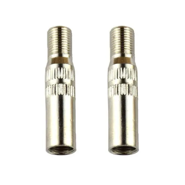 Alt view image 5 of 6 - 5PCS Chrome Tire Valve Stem Extender Caps, 1 Extra Spare for Car Truck Van
