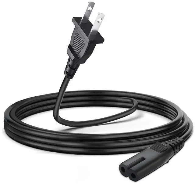 Main image of 8FT Printer AC Power Cord Cable Replacement for HP OfficeJet Pro 4650 6978 8035 8025 8600 9015 8710 4630 8028 8020 8720 9025 8610 5212 5255,Envy/DeskJet Series Printers 2 Prong Cord