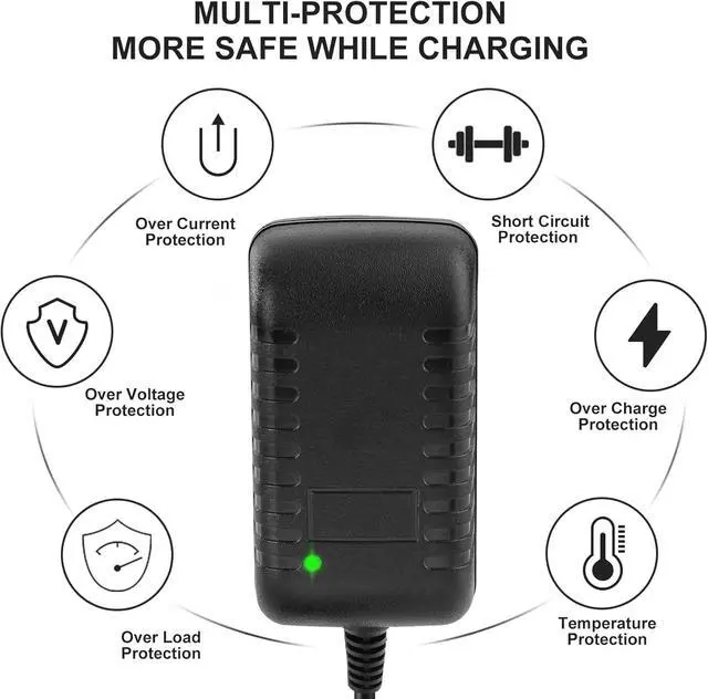 Alt view image 7 of 7 - Power Cord Replacement for Alexa Dot 4th Gen/3rd Gen/5th Gen 2022, Show 5 2nd Generation 2021 Speaker, 15W Charger Adapter