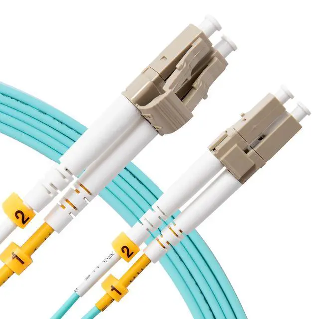 Alt view image 2 of 7 - OM4 LC to LC Fiber Patch Cable 2M/7ft